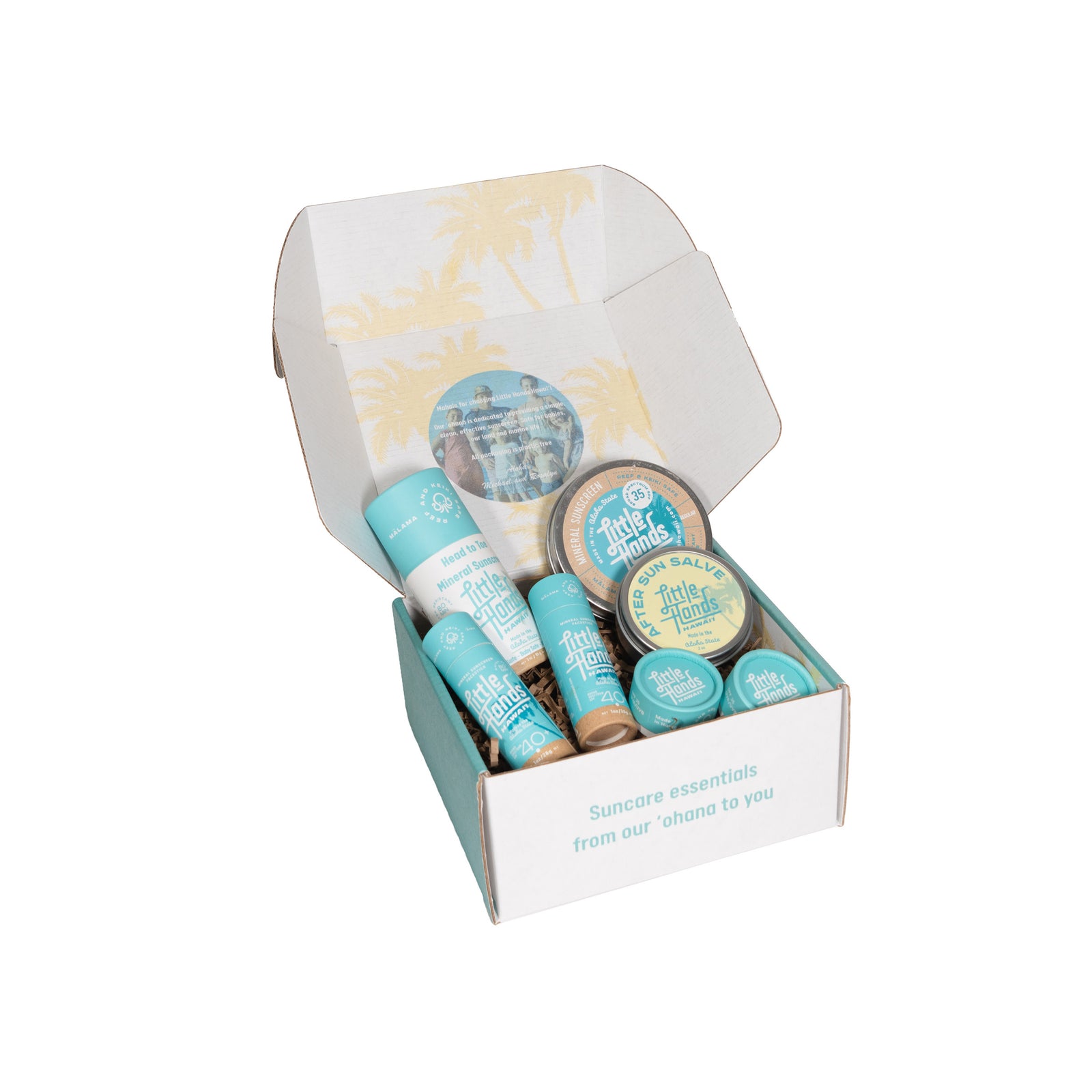Little Hands Hawaii - Big Wave Sunscreen Bundle Pack - Open