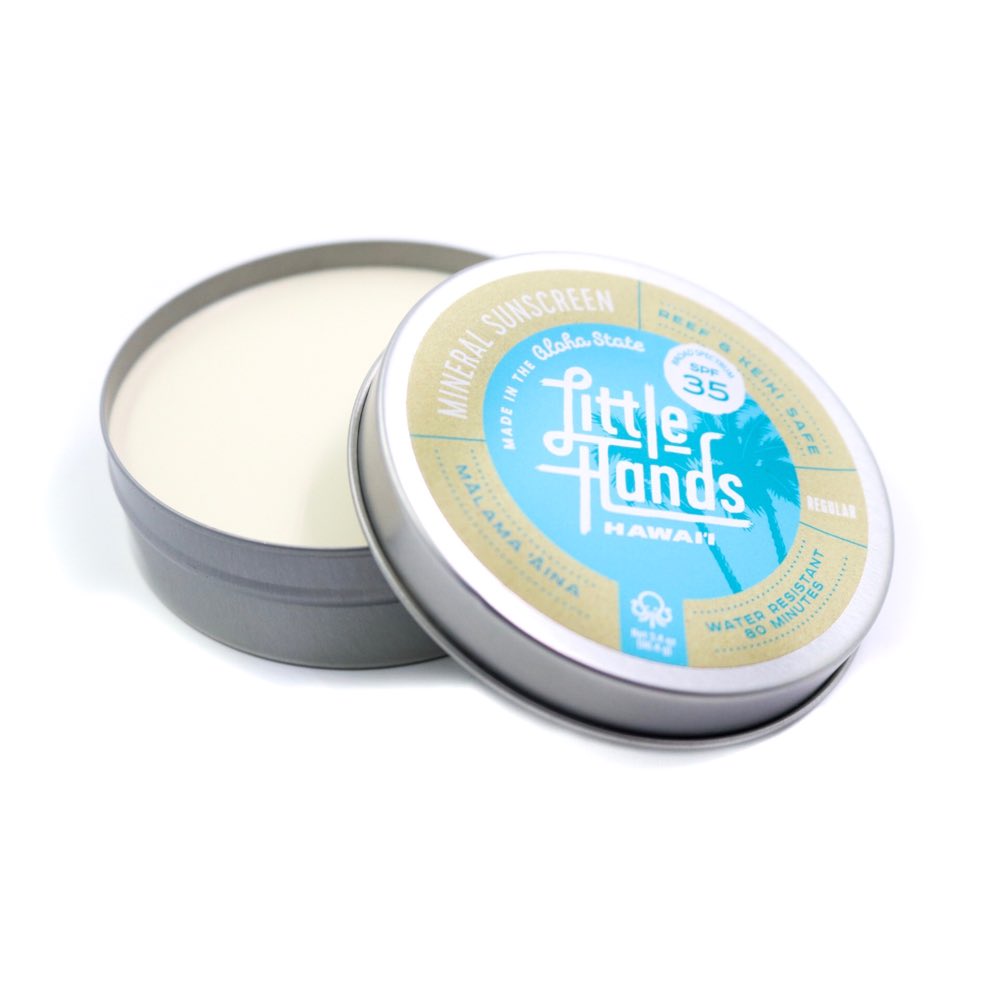 Little Hands Hawaii - Body & Face Mineral Sunscreen - Regular - Open