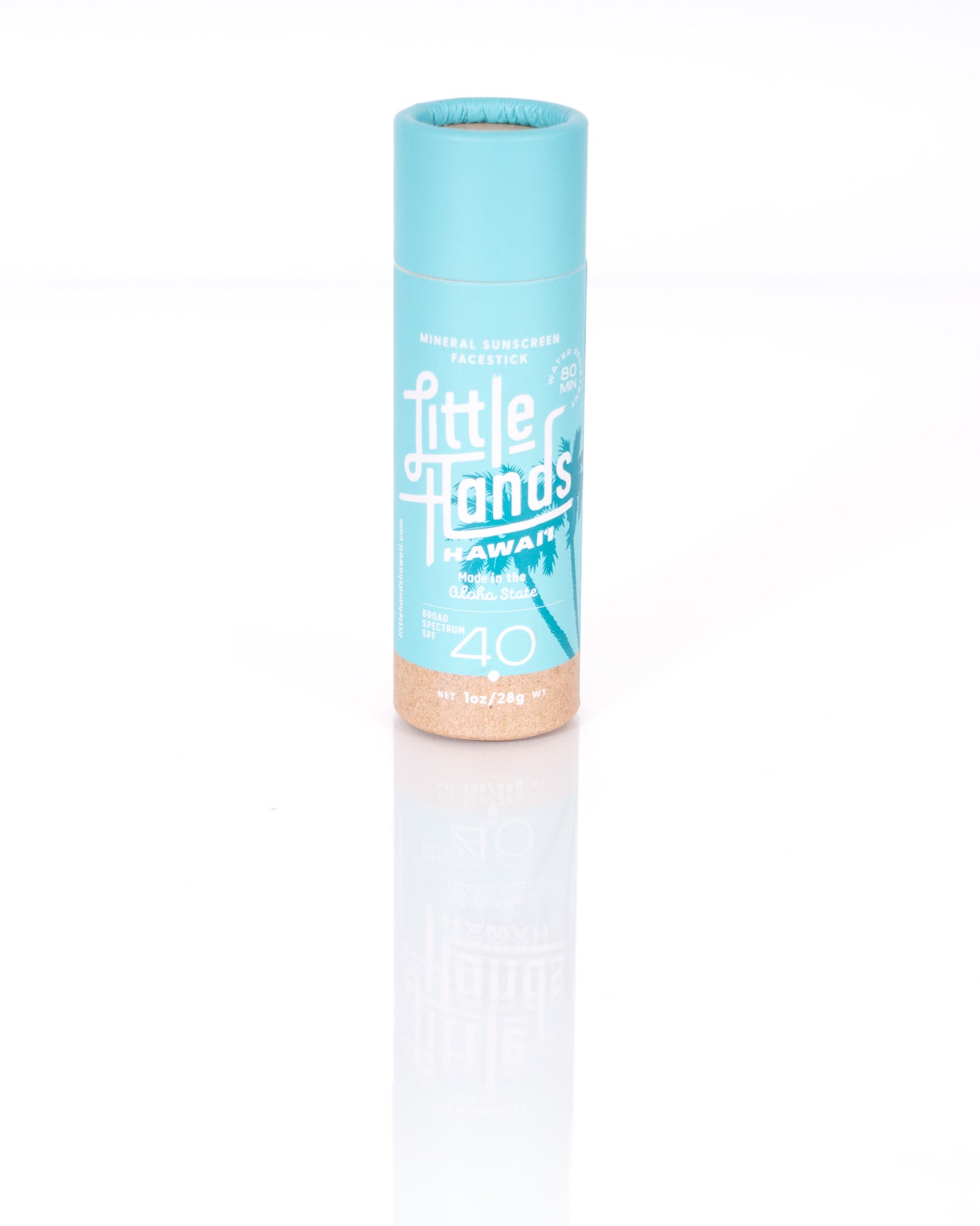 Little Hands Hawaii - Mineral Sunscreen Face Stick (Sport Stick) - Original - Front View