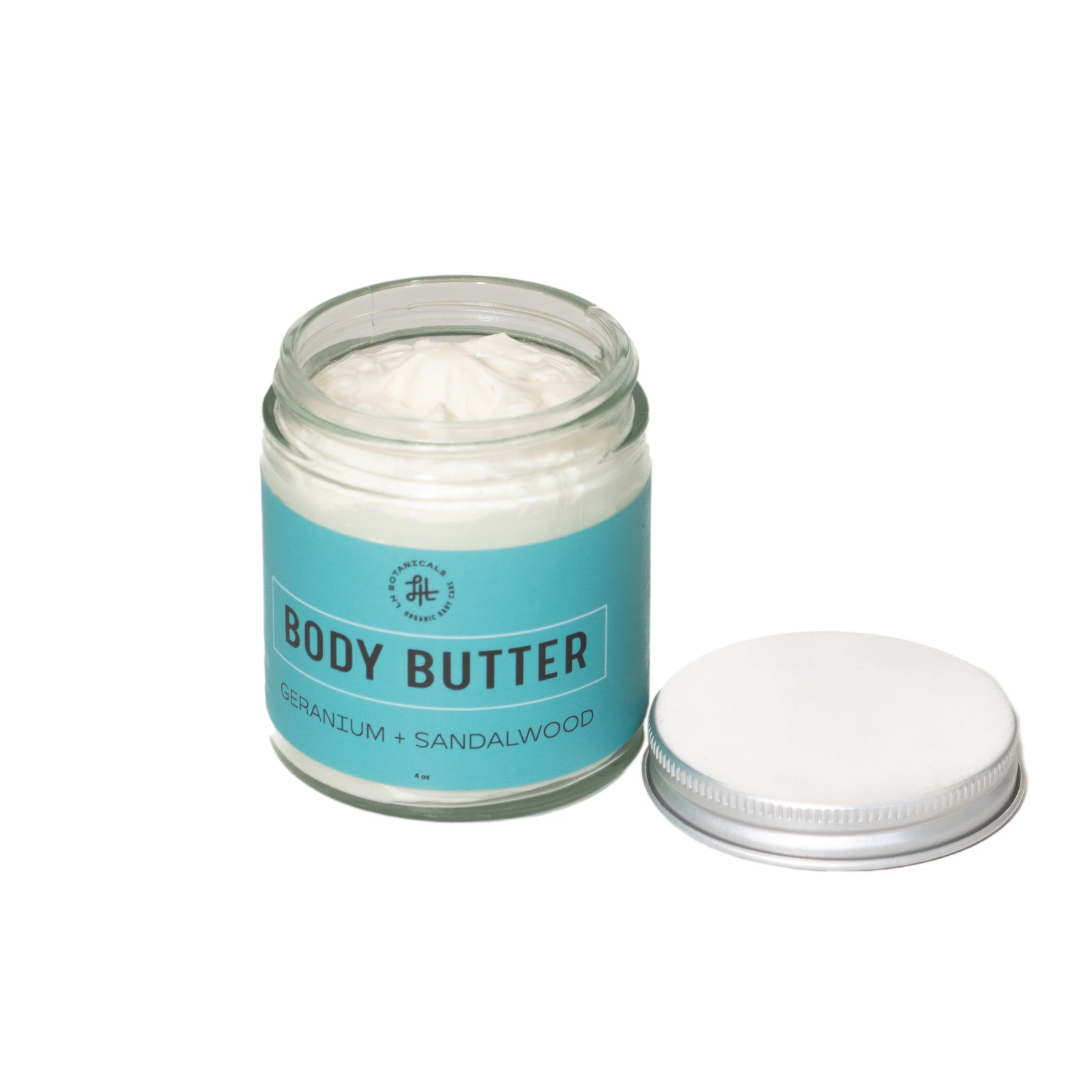 Little Hands Hawaii - Whipped Body Butter - Geranium & Sandalwood - Open