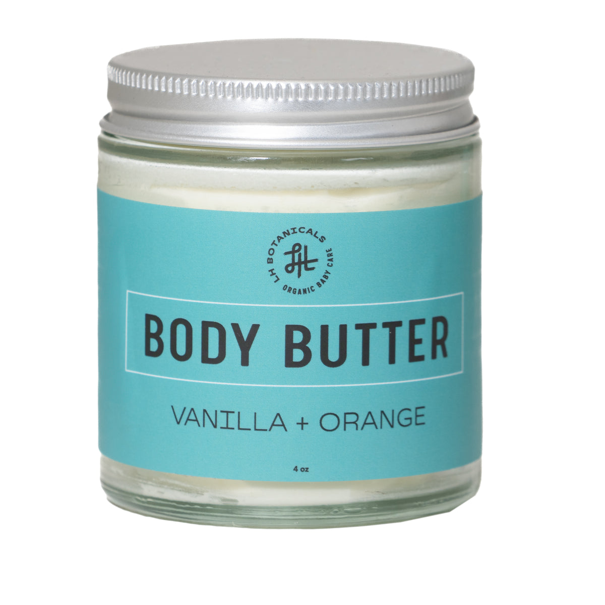 Little Hands Hawaii - Whipped Body Butter - Vanilla & Orange - Front View
