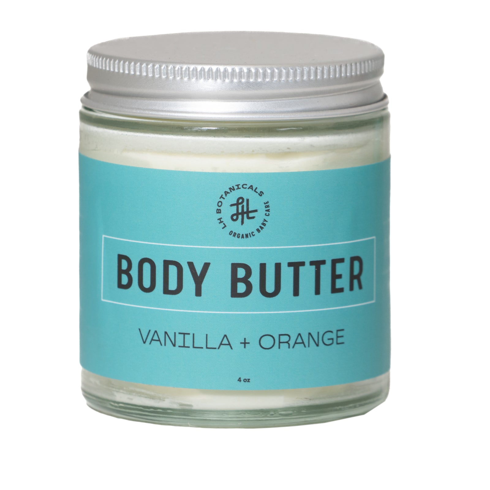 Little Hands Hawaii - Whipped Body Butter - Vanilla & Orange - Front View