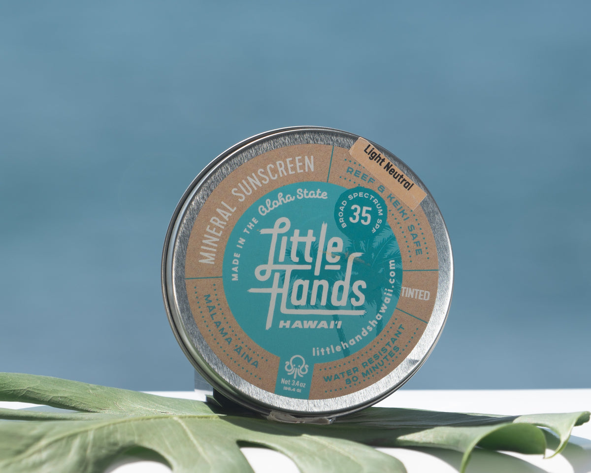 Little Hands Hawaii - Body & Face Mineral Sunscreen - Light Neutral