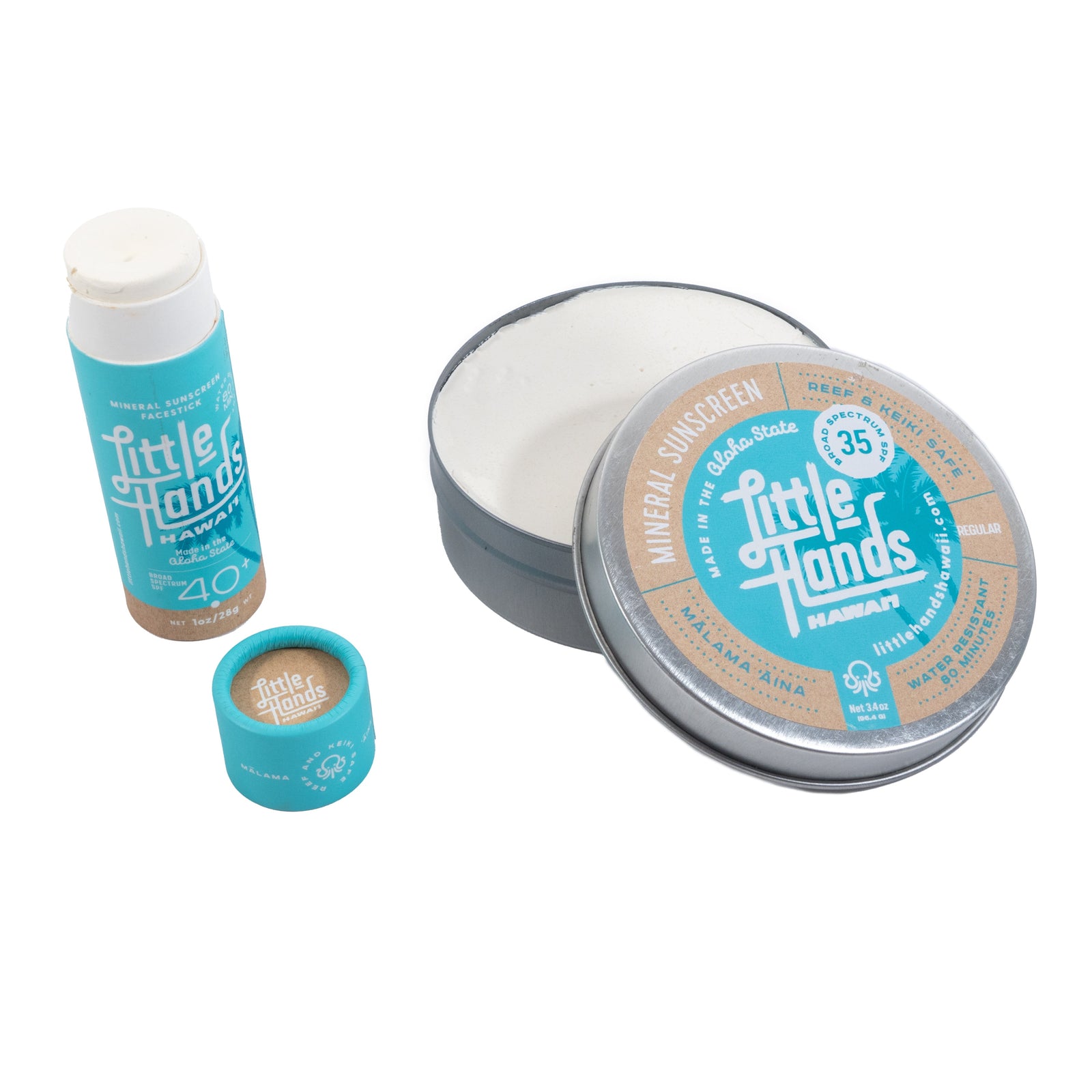 Little Hands Hawaii - Complete Sunscreen Combo - Original - Open