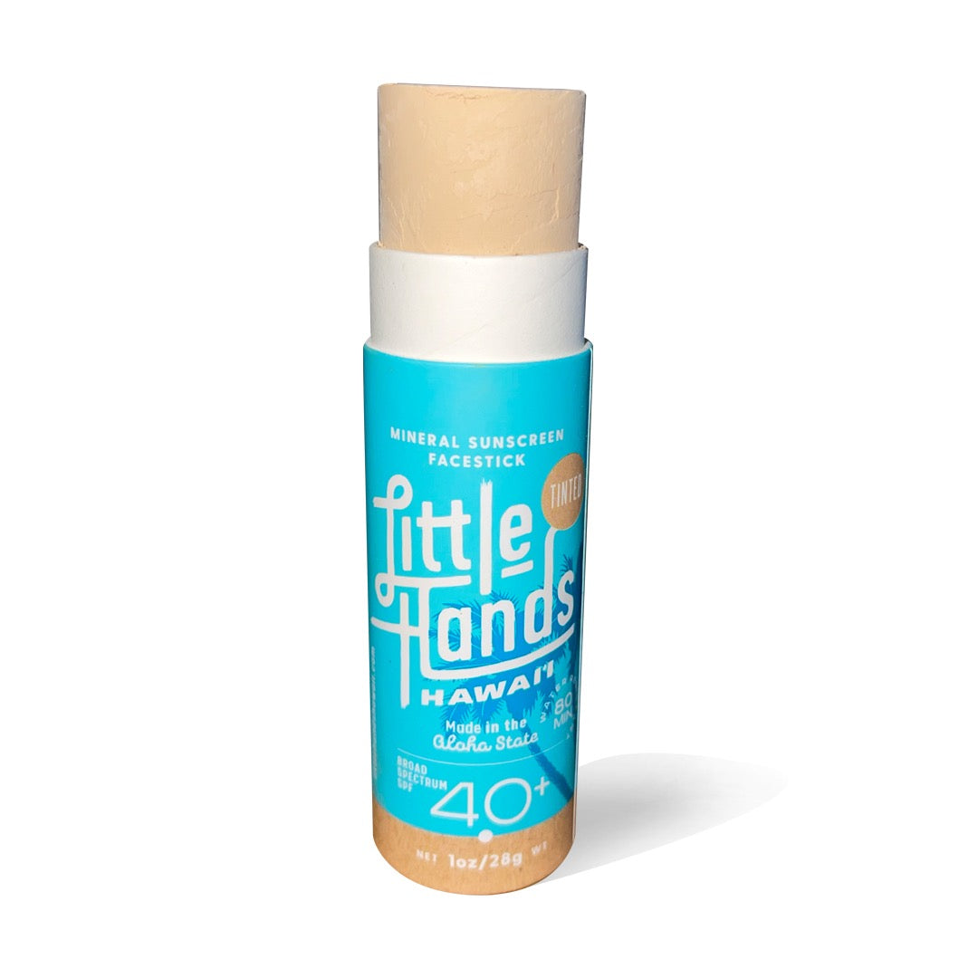 Little Hands Hawaii - Mineral Sunscreen Face Stick (Sport Stick) - Light Neutral - Front View