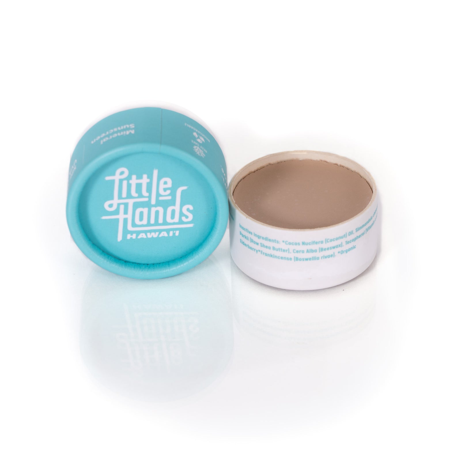 Little Hands Hawaii - Travel-Size Mineral Sunscreen - Tinted - Open